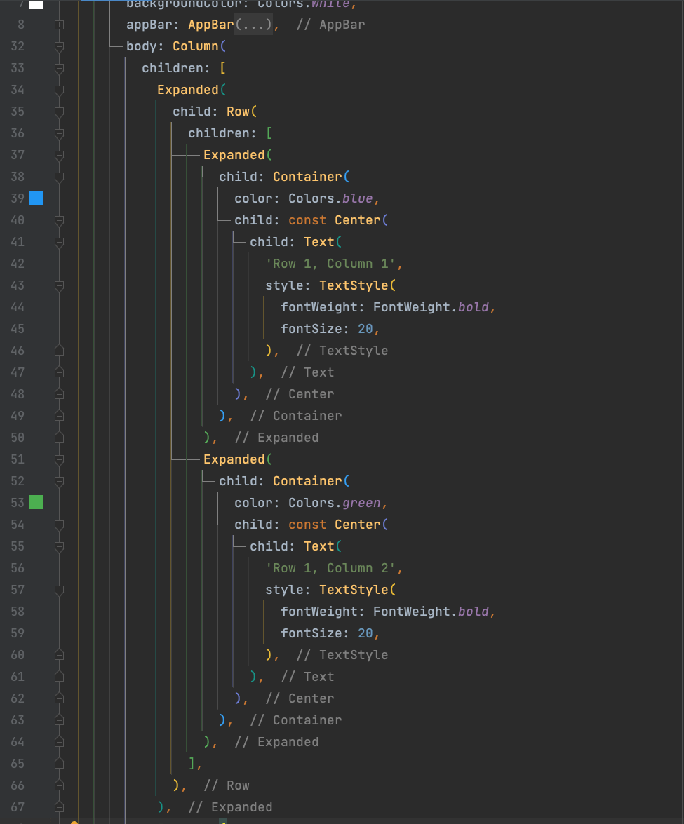 Android Studio Brackets Coloring